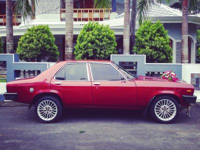 rental vintage wedding car in kochi